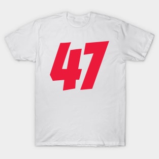 Mick Schumacher 47 - Driver Number T-Shirt
